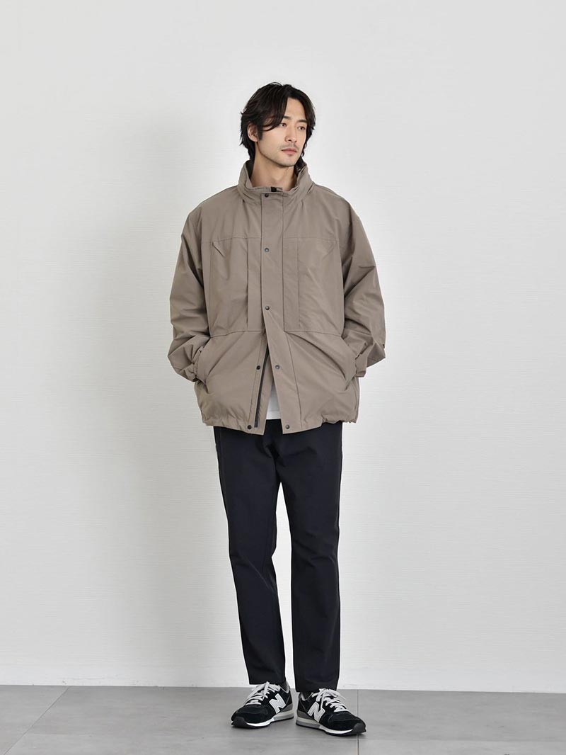 ウインドブレーカーを使ったメンズコーデ