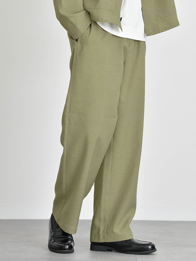 リラックスイージーワイドパンツ
