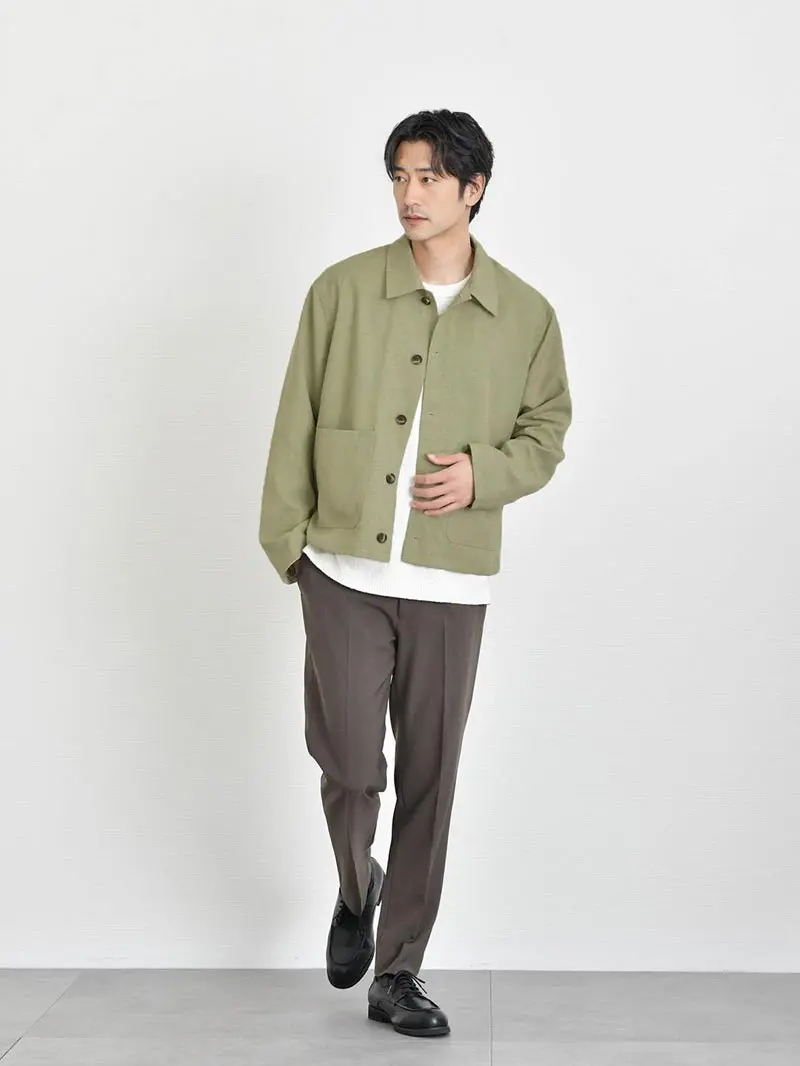 アウター 軽くて暖かい、そして洗える。ライトウォームアウター