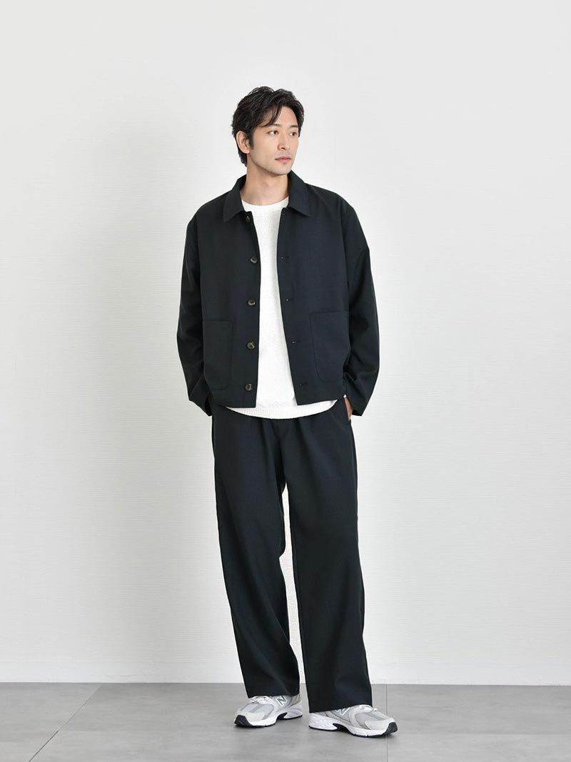 重ね着で魅せる50代らしいコーデ