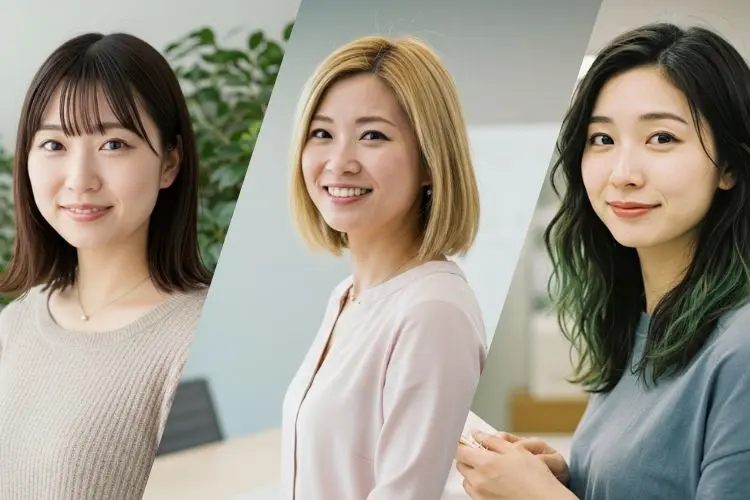 3人の女性スタッフ顔写真