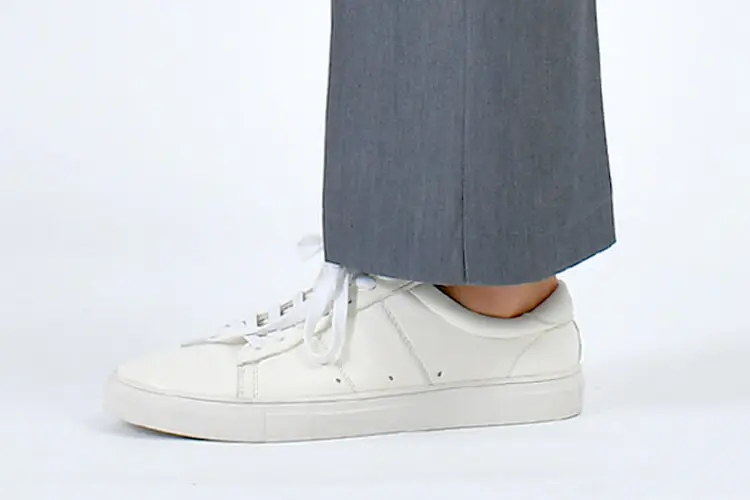 ズボンの裾上げノークッション丈