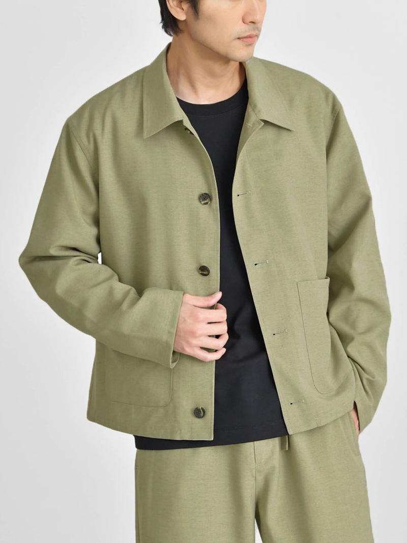 リラックスシャツジャケット