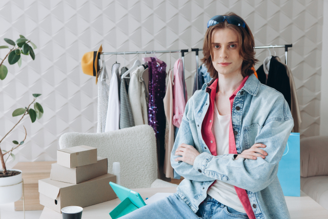 季節感の無い洋服