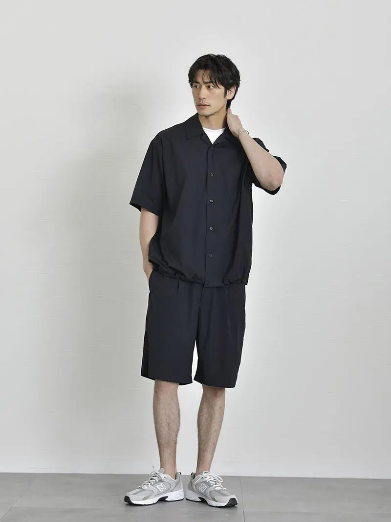 ブラック ポロシャツ ショートパンツ セット 新品未使用 PING ドライ