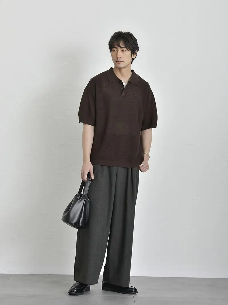 メンズのおしゃれ度UP！巾着バッグの魅力とスタイリング術 - AUEN