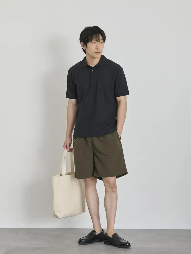 New Balance ポロシャツとショートパンツセットシャツ1 ショーツ0