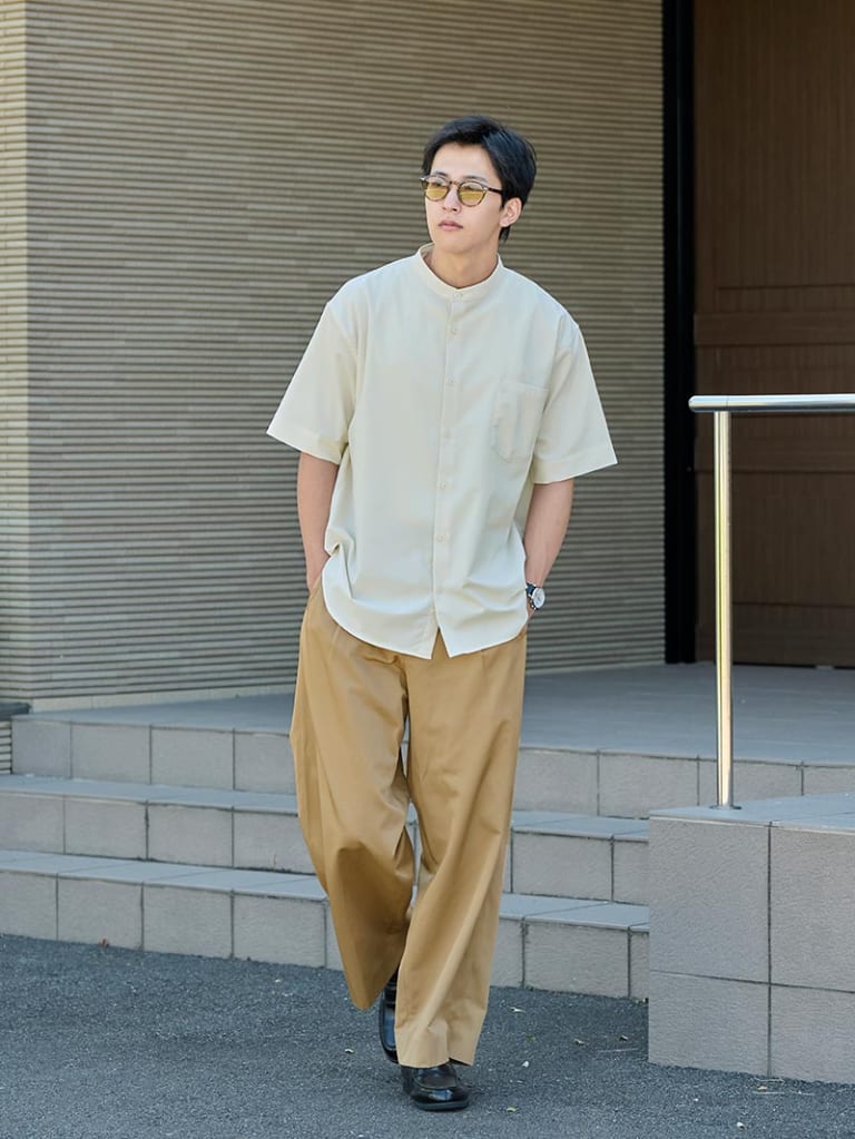 上品×ラフの大人コーデ