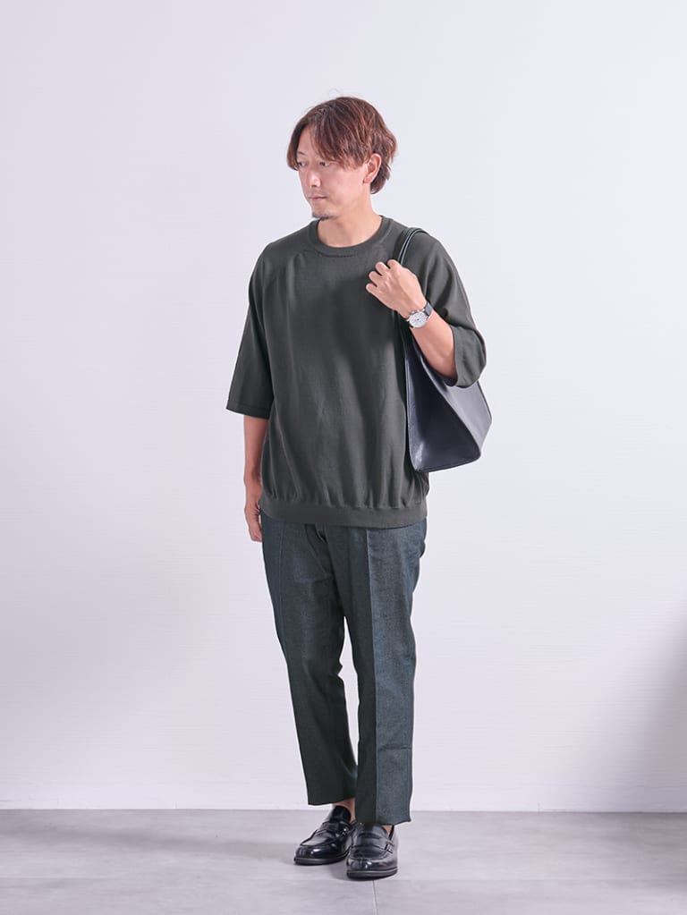 同系色で作るIラインシルエット