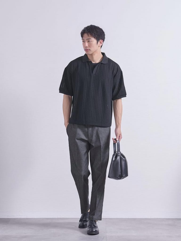力を抜いてキマる夏デート服