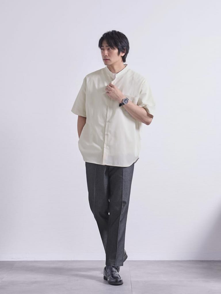 35度向けのビジネス服装例