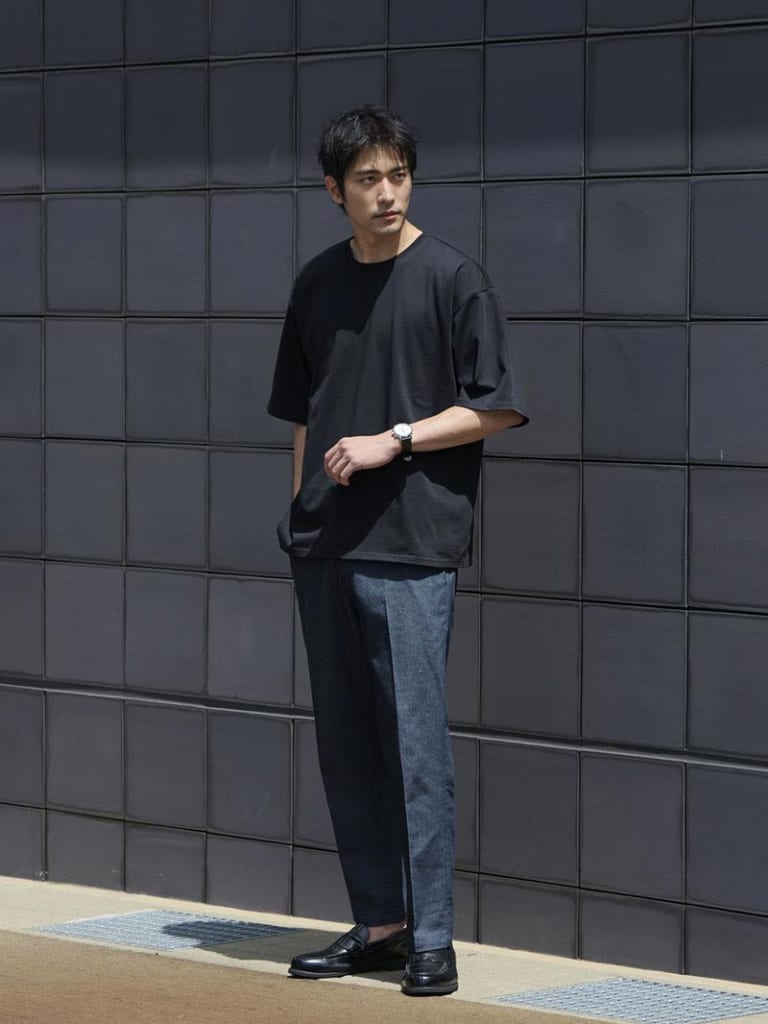 60代らしさ溢れる太めメンズコーデ