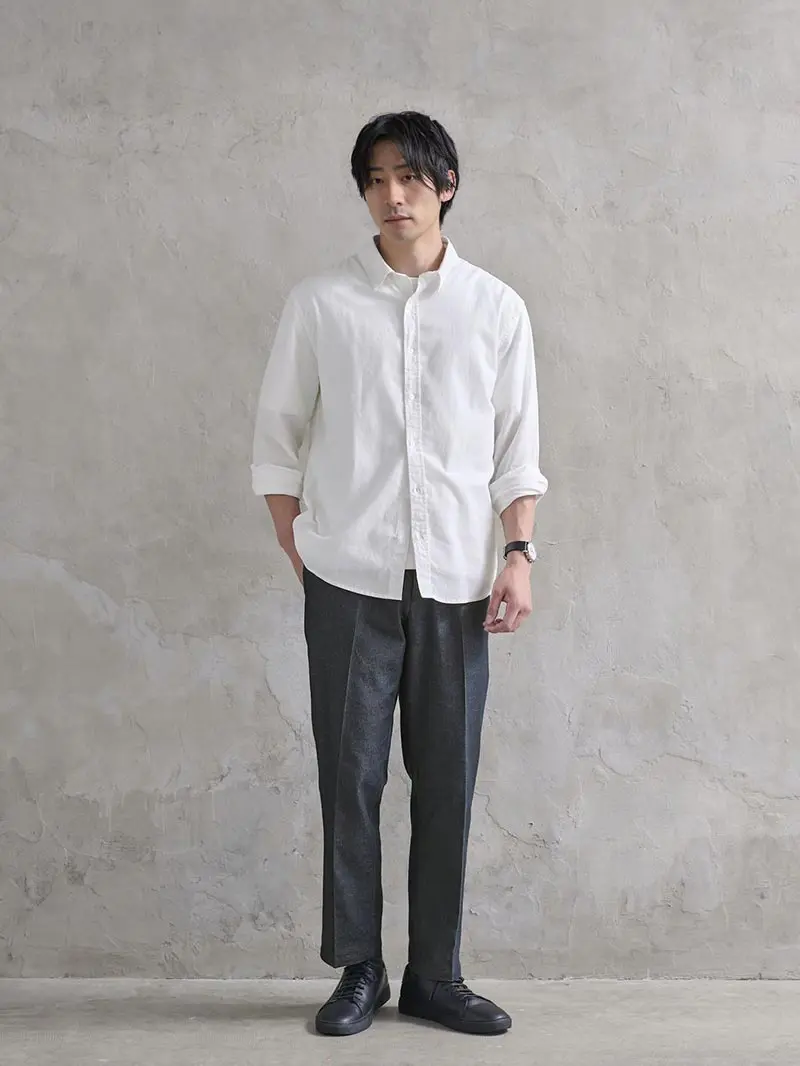 12 ファッション 近年モデル BARBA バルバ イタリア製 シャツ オフホワイト