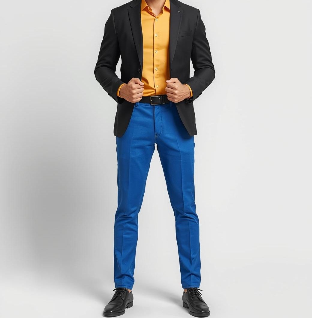 上下のトーン差が大きすぎるNGコーデ