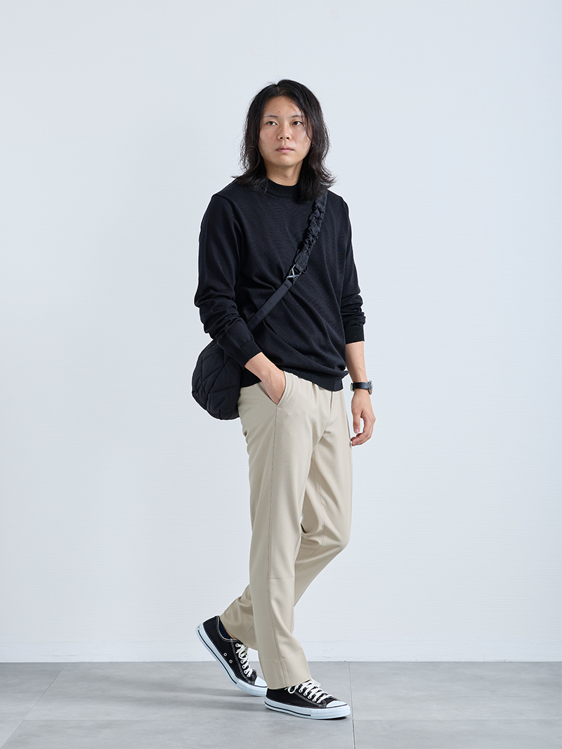 快適さと上品さを両立する通勤スタイル