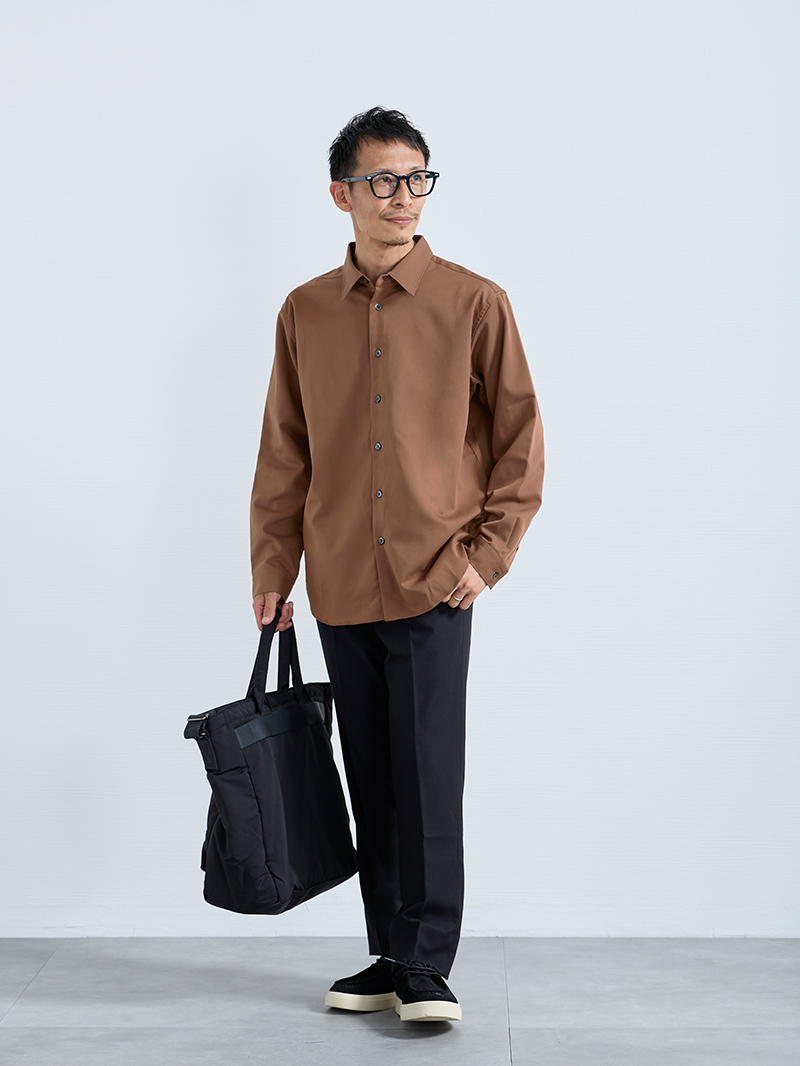 秋先取りオフィカジコーデ