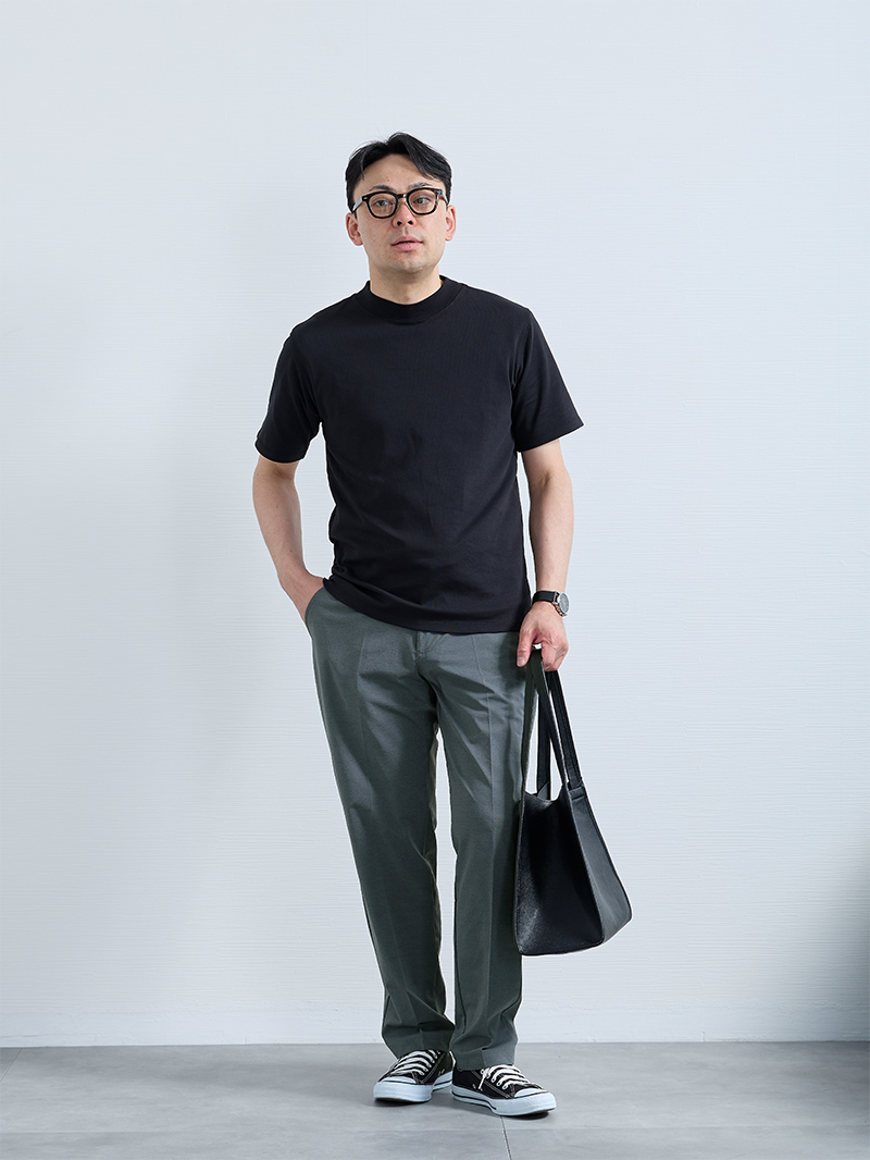 信頼感のある上品なオフィスコーデ