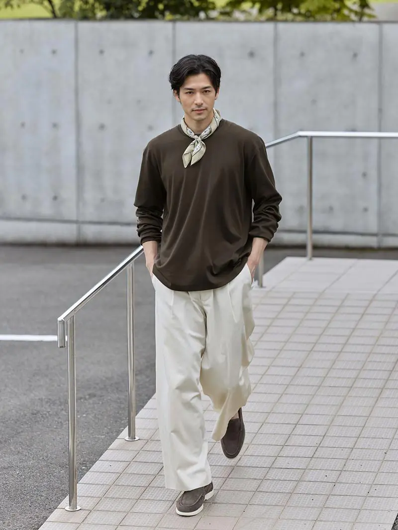 新品 未使用 メンズ ニット セーター ケーブル編み ボーダー柄XL セーター ニット 「SOMEDIFF」変わり編み長袖ケーブルニットセーター メンズ クルーネックニット タイト モックネックニット セーター リブ タ