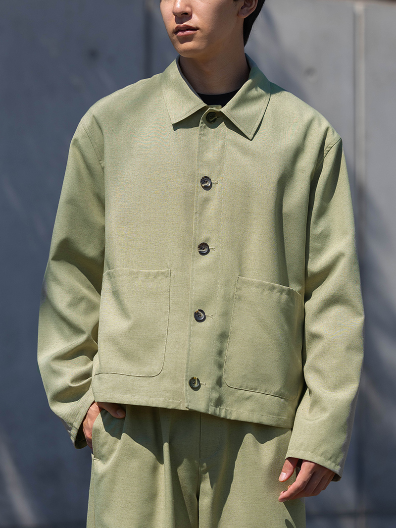 リラックスシャツジャケット