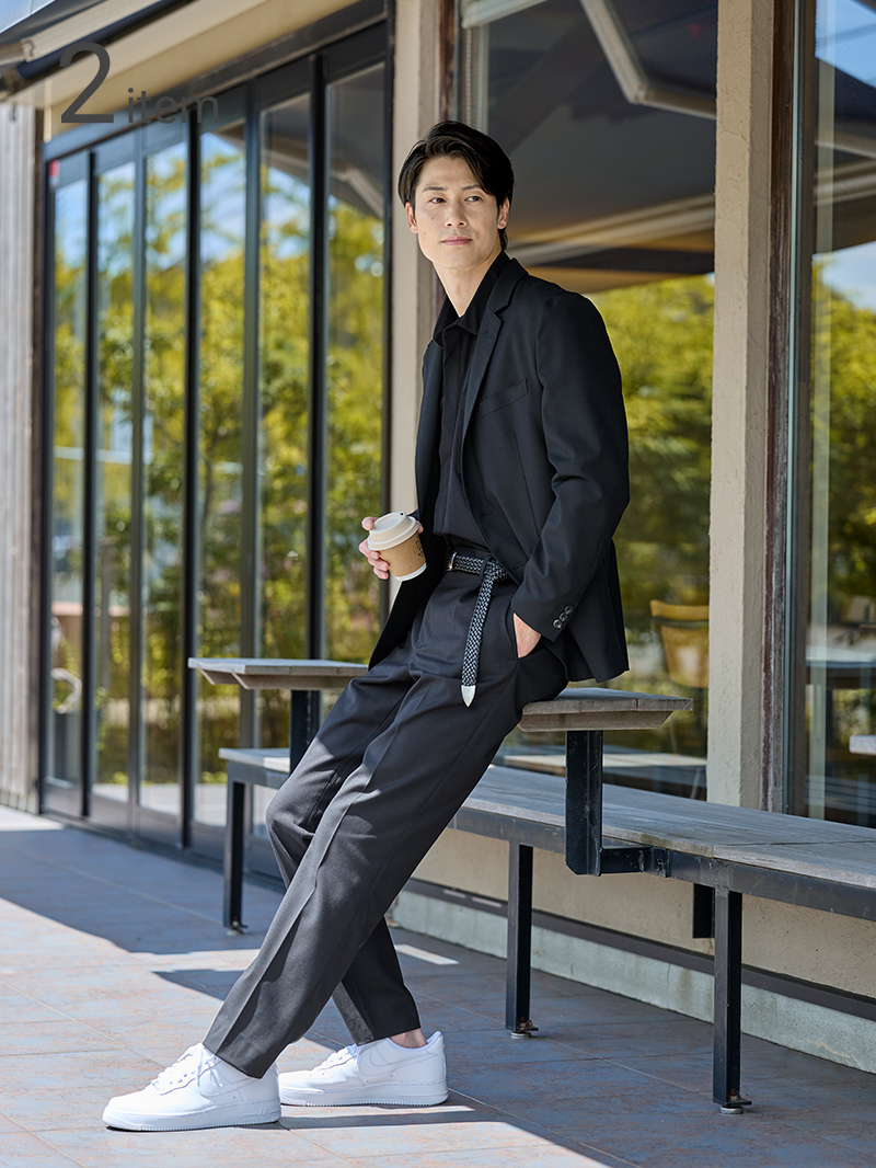 冬に着るのにおすすめのメンズセットアップ