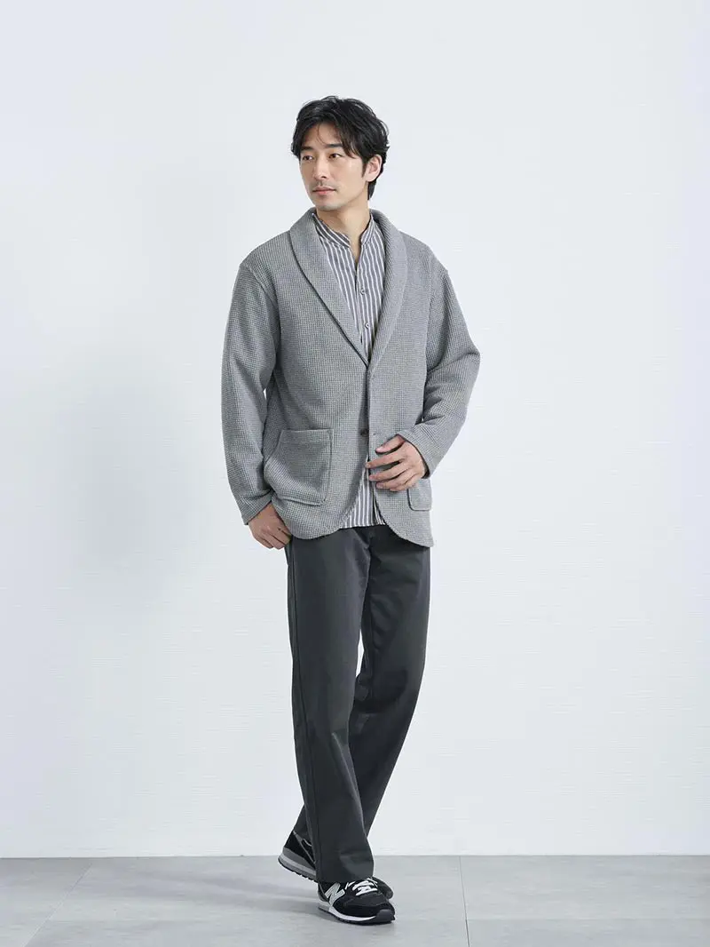 メンズ必見！グレーカーディガンコーデの着こなし術＆おしゃれな合わせ 