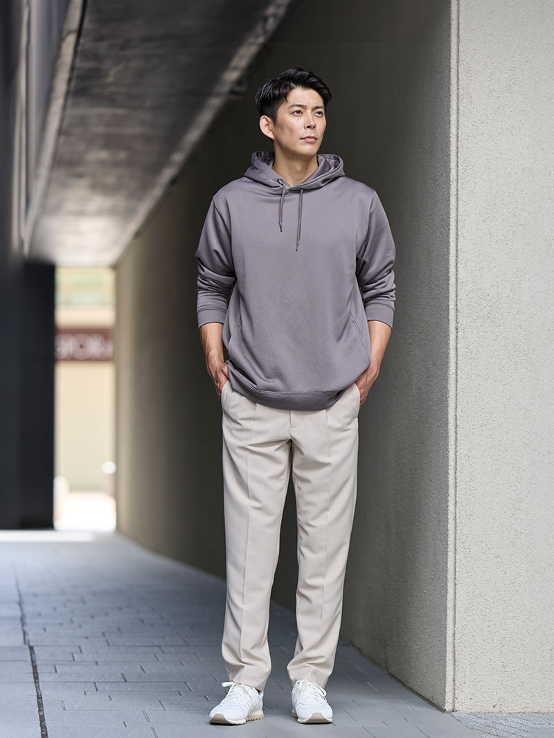 動きやすさ満点のファミリーアクティブコーデ