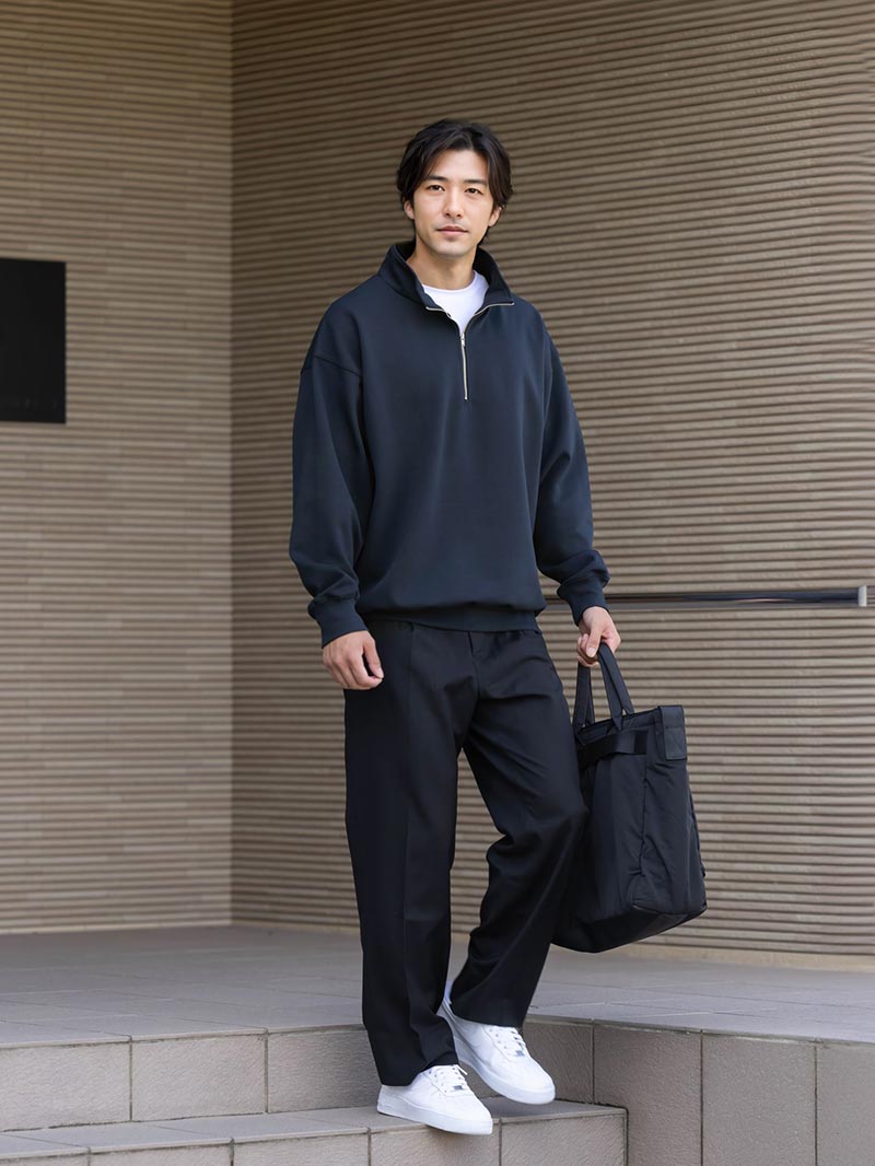 自由度高めな秋のオフィカジスタイル