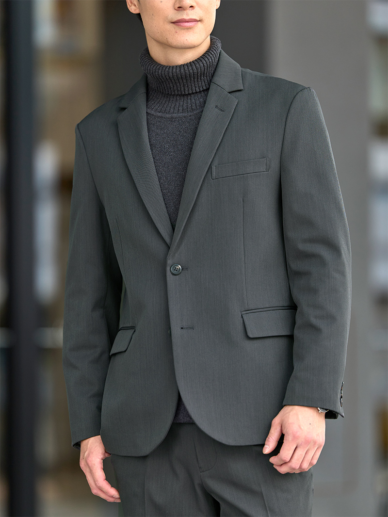 冬用テーラードジャケット