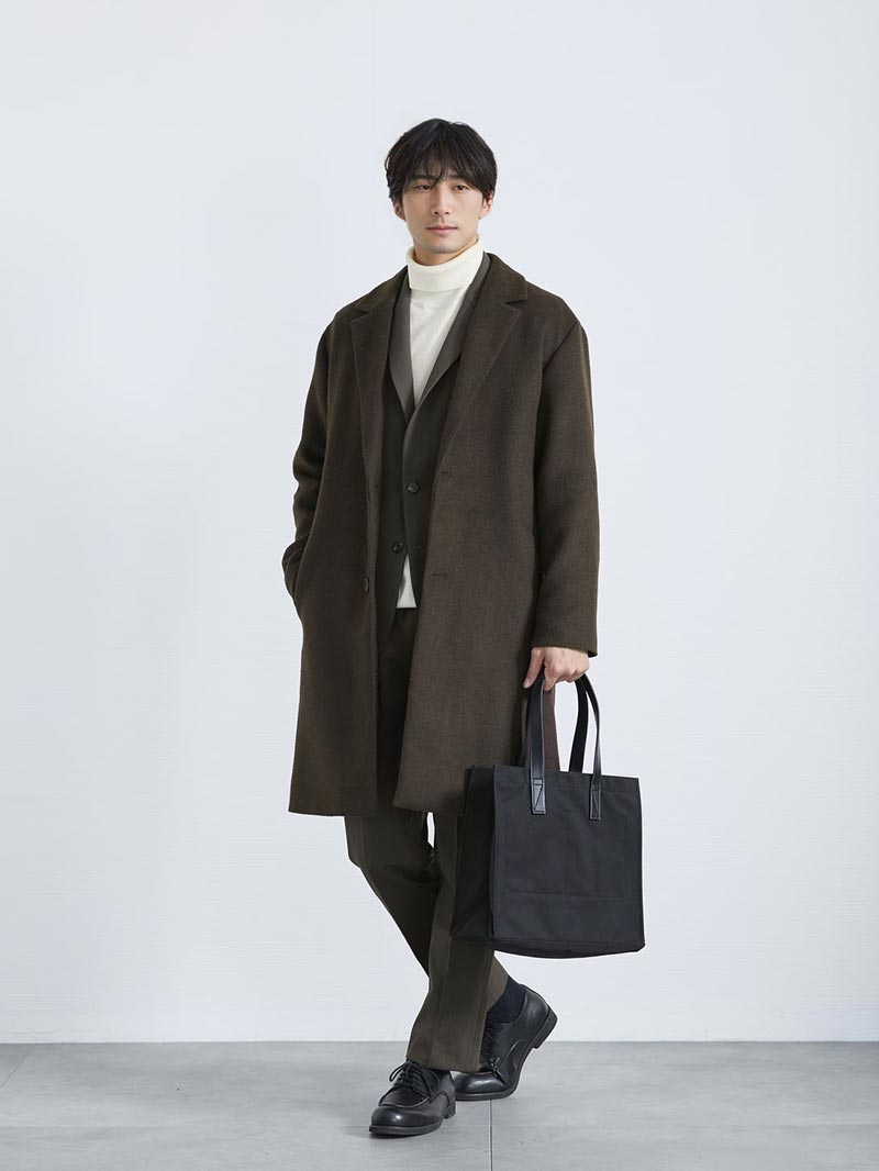 冬コーデを格上げする大人バッグ