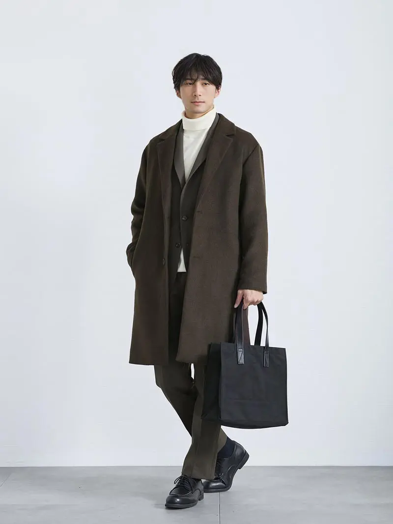 スマートカジュアルスタイル】冬のメンズコーデをプロデュース！20代が