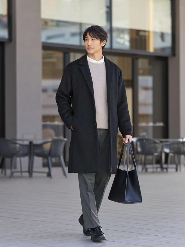 正しいコートの着こなしはシルエットが大切