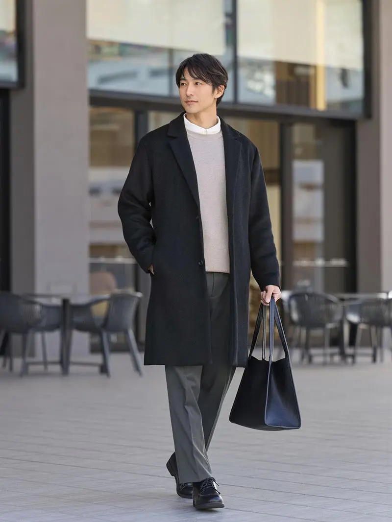 スマートカジュアルスタイル】冬のメンズコーデをプロデュース！20代が