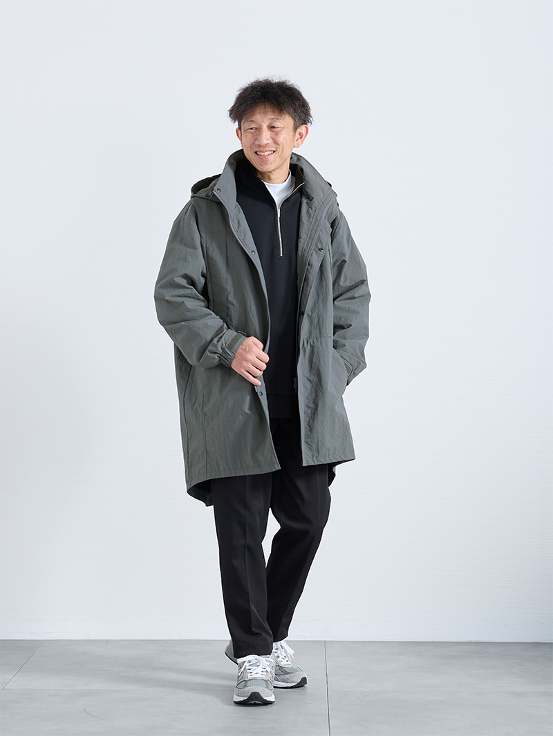 スポーティな大人カジュアルコーデ