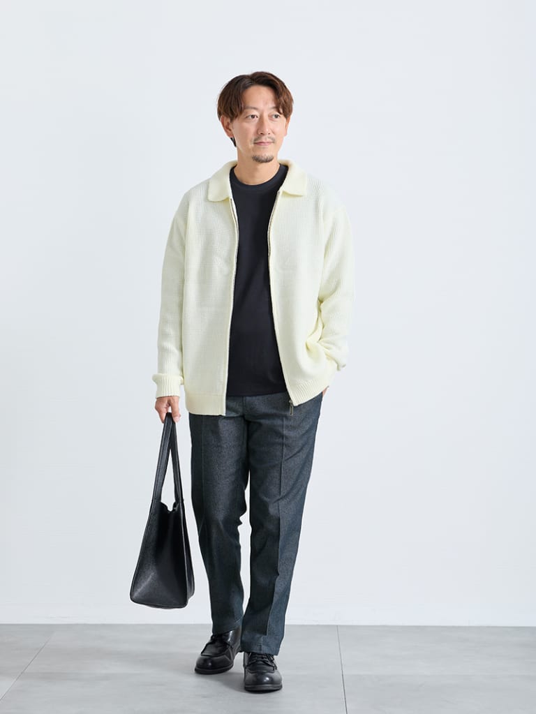 羽織るだけでキマる、ジャケットコーデ