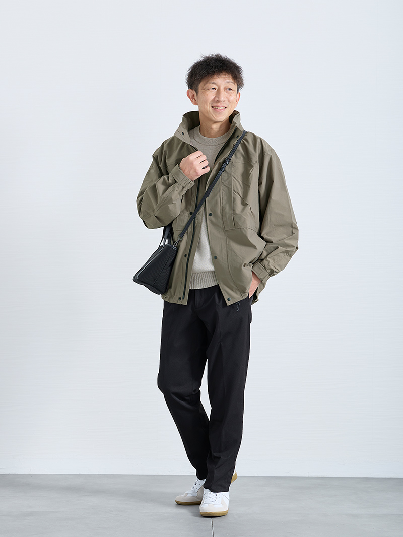 大人のカジュアルには、機能性と上質さを