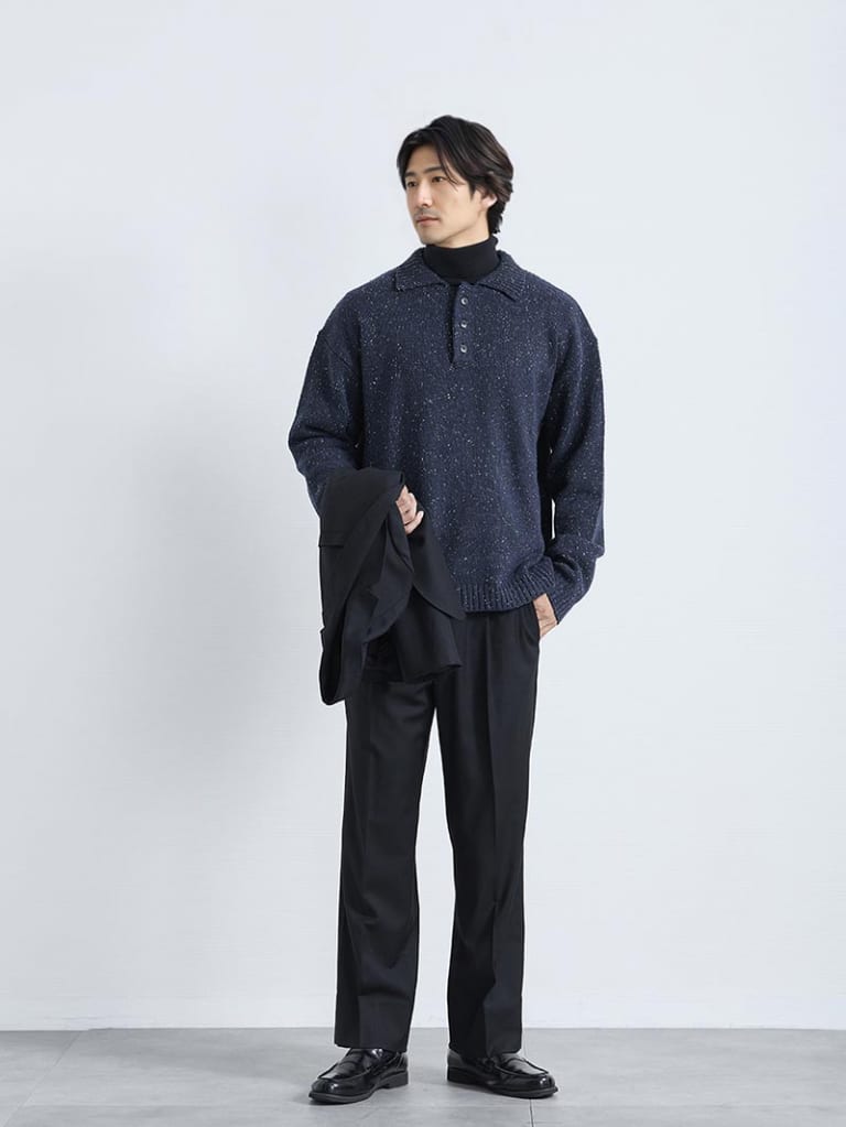 ブラックでまとめてクールにきめる