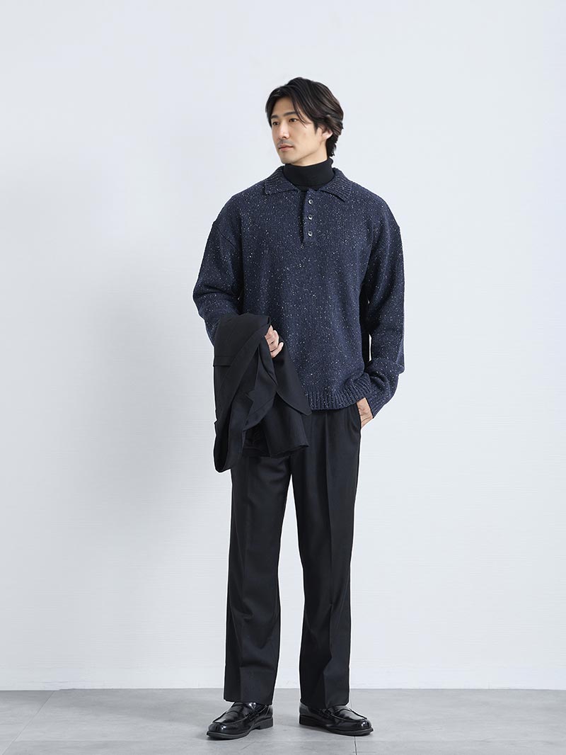 ブラックでまとめてクールにきめる