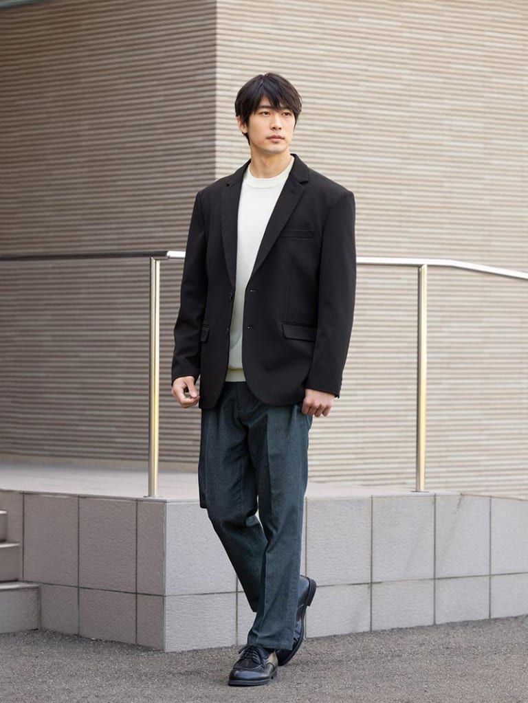 大人のジャケパンスタイルは、こうつくる