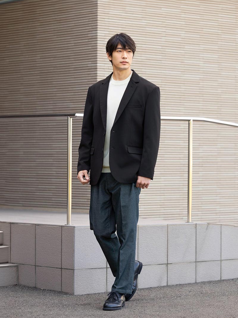 大人のジャケパンスタイルは、こうつくる