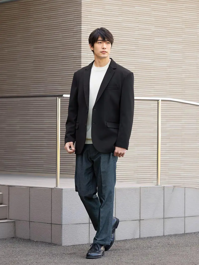 POLO黒ジップパーカー LEVI'S501濃紺デニムのセットメンズxs s相当