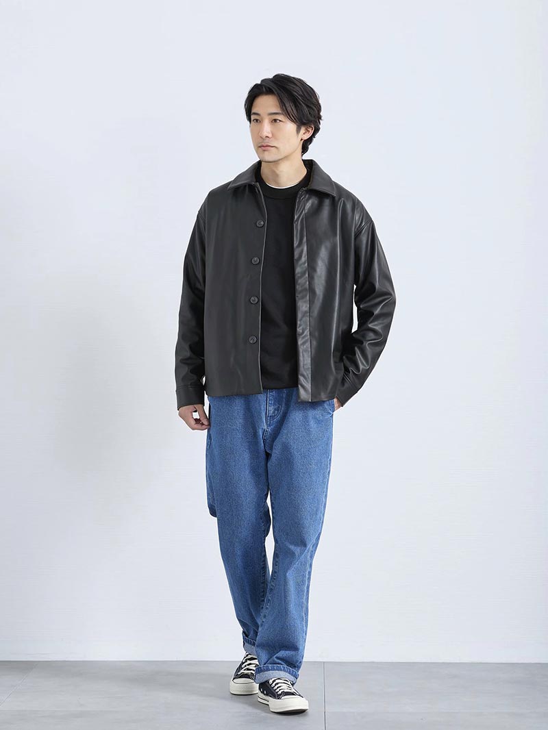 男らしさはレザーでつくる