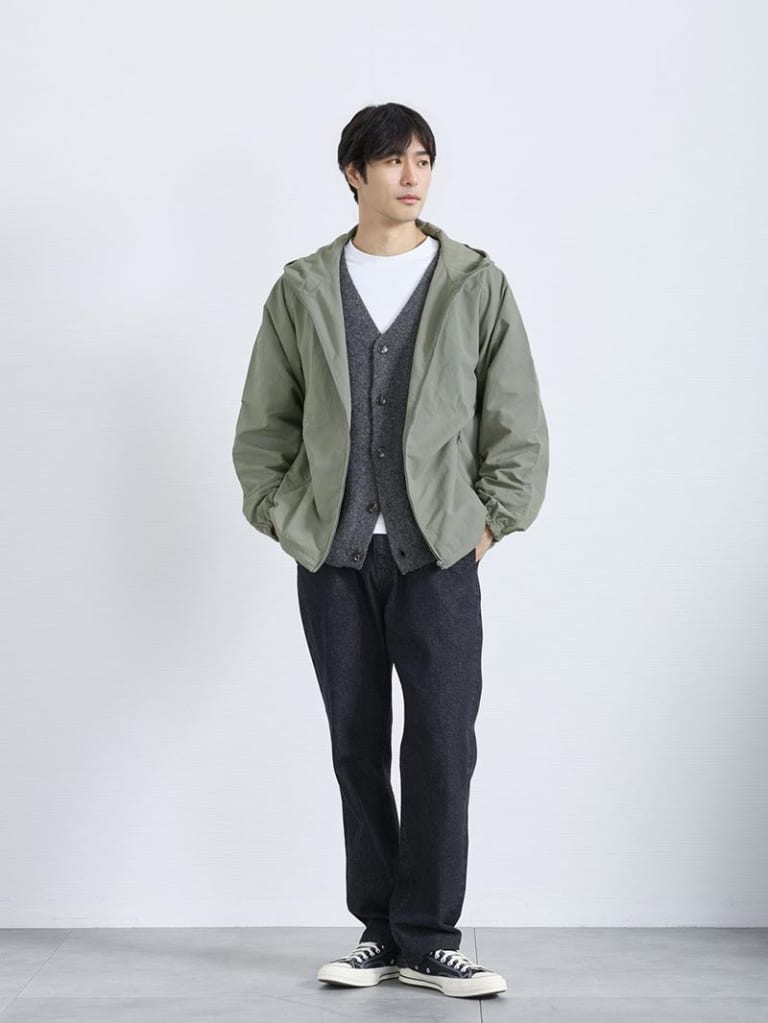 男らしいカジュアルスタイル