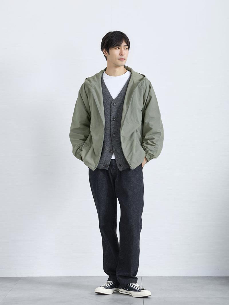 男らしいカジュアルスタイル