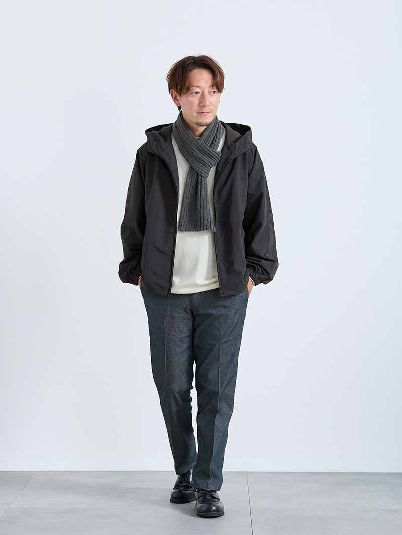 冬のリラックスカジュアル