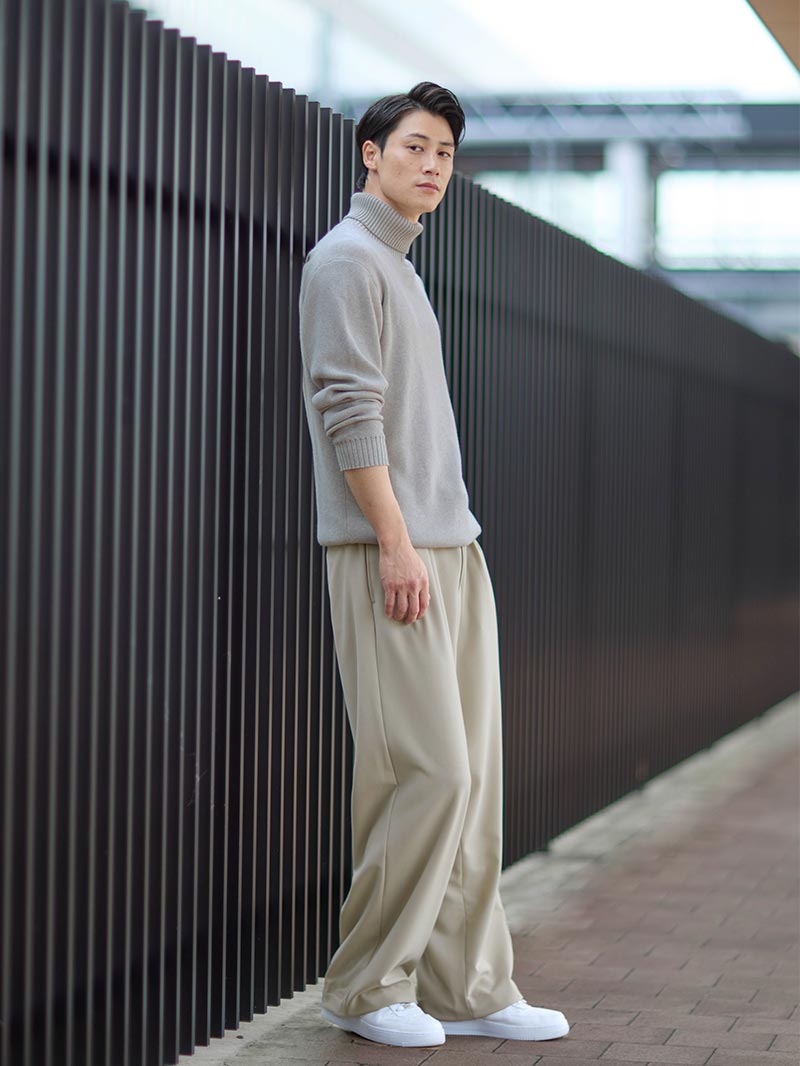 ワイドパンツに合うメンズ靴の選び方