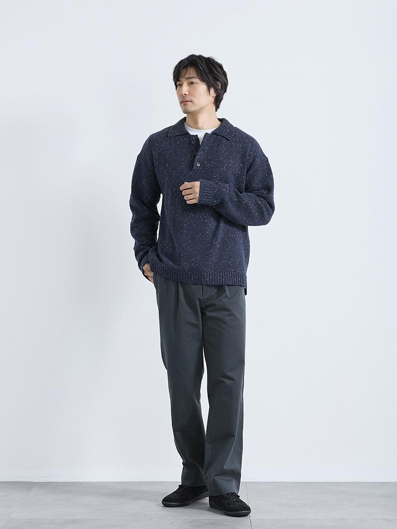 爽やかに仕上げるカジュアルコーデ