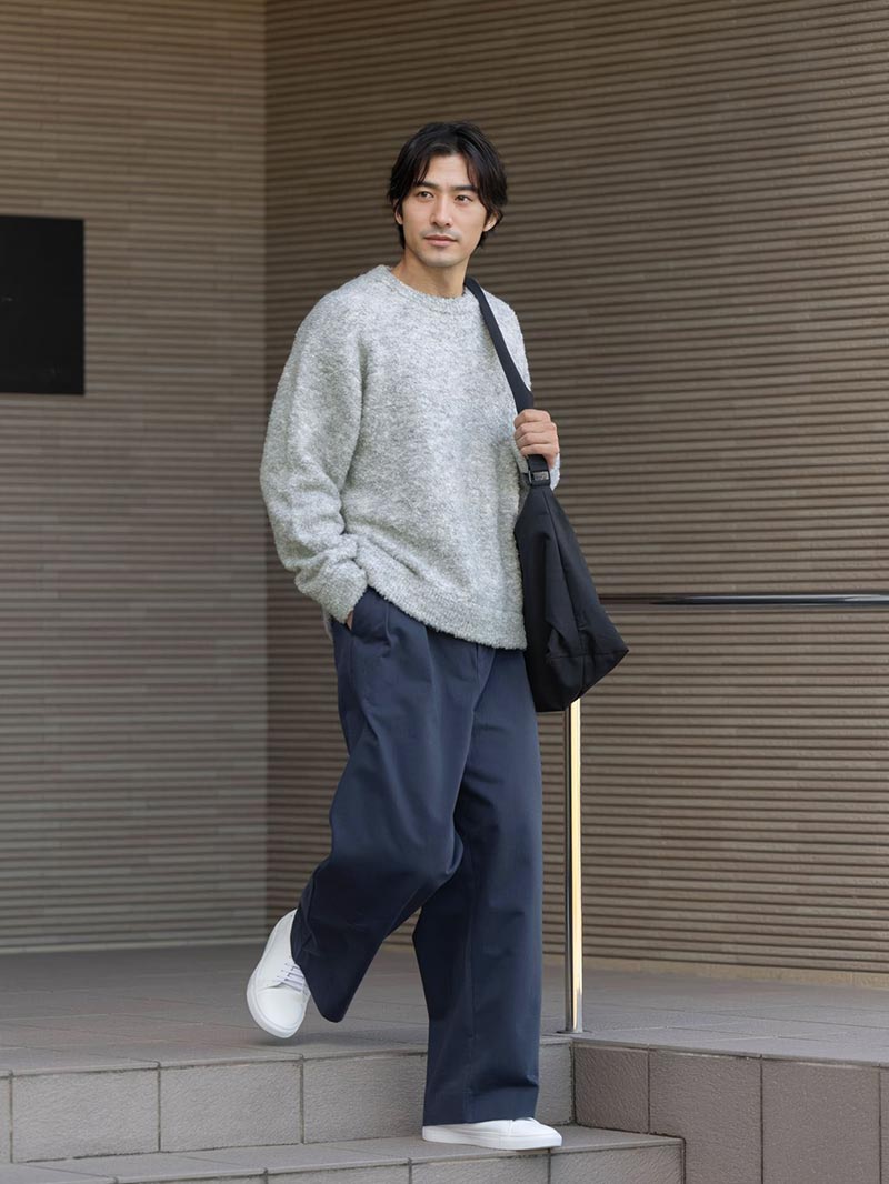 リラックス感のある大人の装い