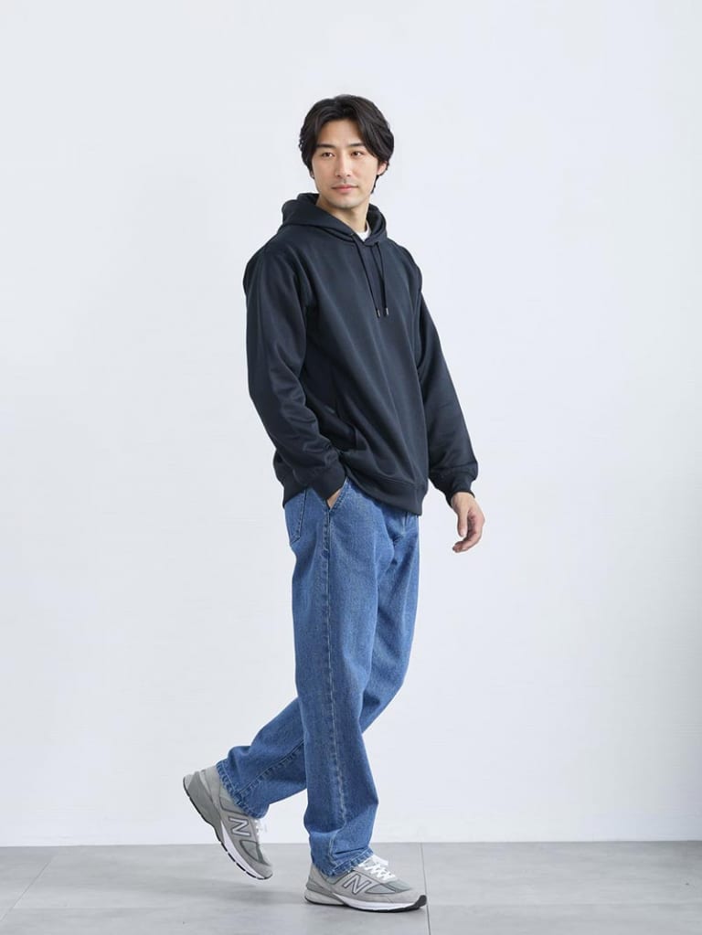 重たく見せない秋冬カジュアルスタイル