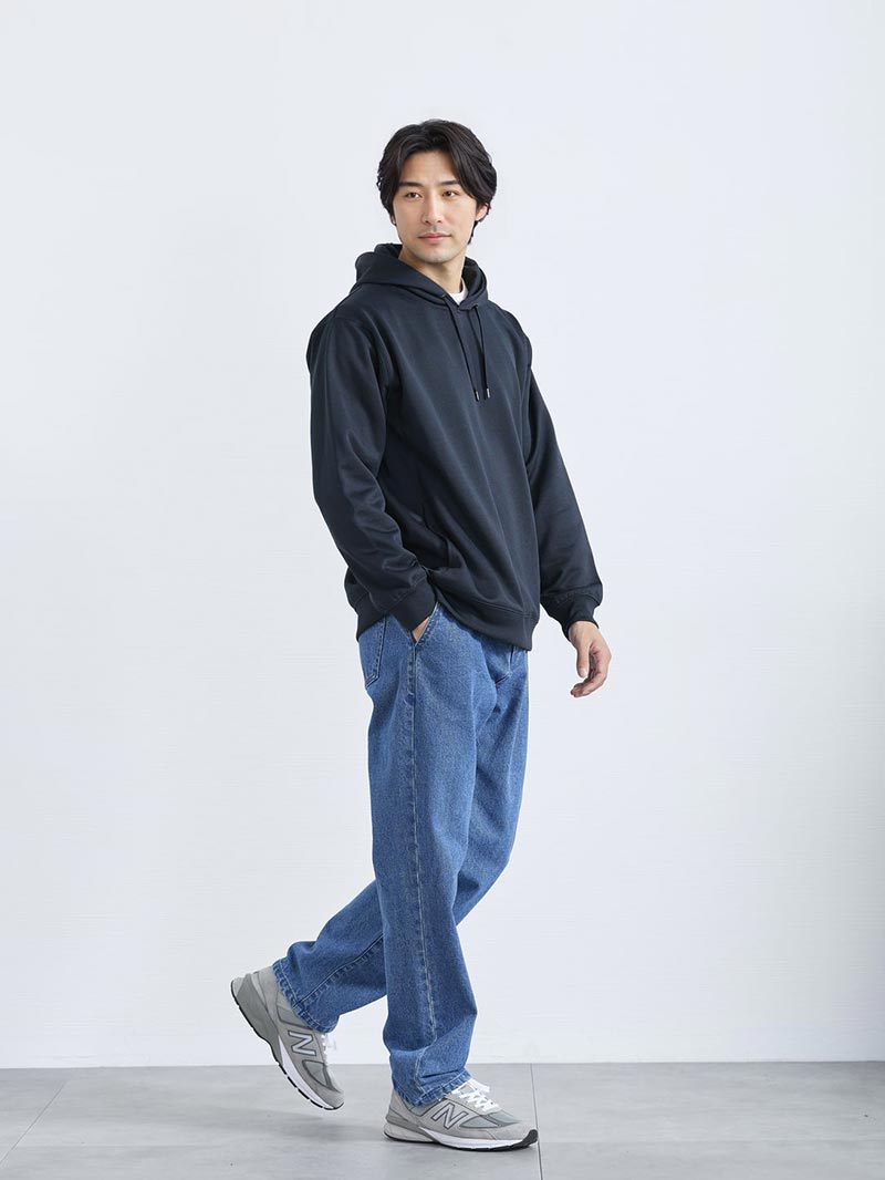 重たく見せない秋冬カジュアルスタイル