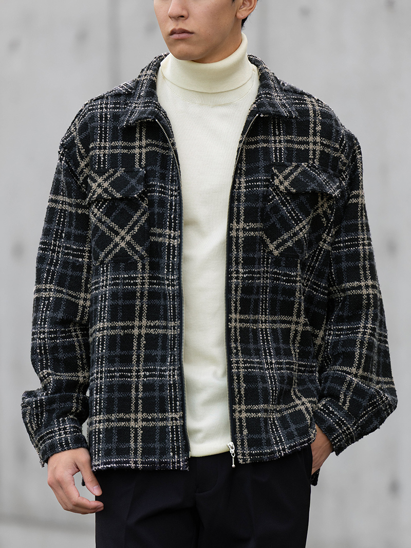 テーラードカーディガン